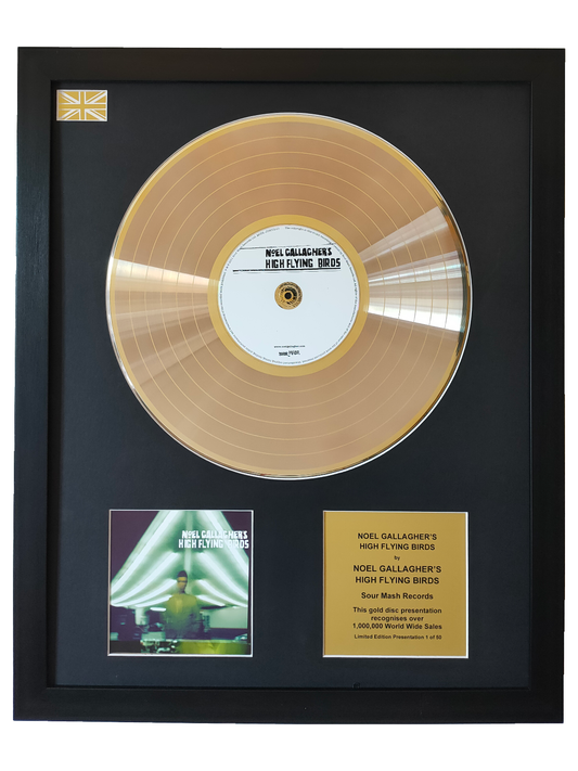 NOEL GALLAGHER'S HIGH FLYING BIRDS - Noel Gallagher's High Flying Birds | Gold Record & CD Presentation