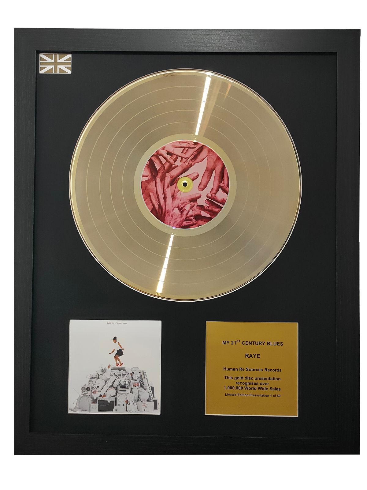 RAYE - My 21st Century Blues | Gold Record & CD Presentation