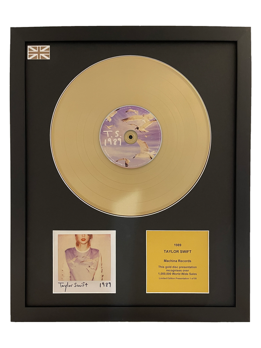 TAYLOR SWIFT - 1989 | Gold Record & CD Presentation