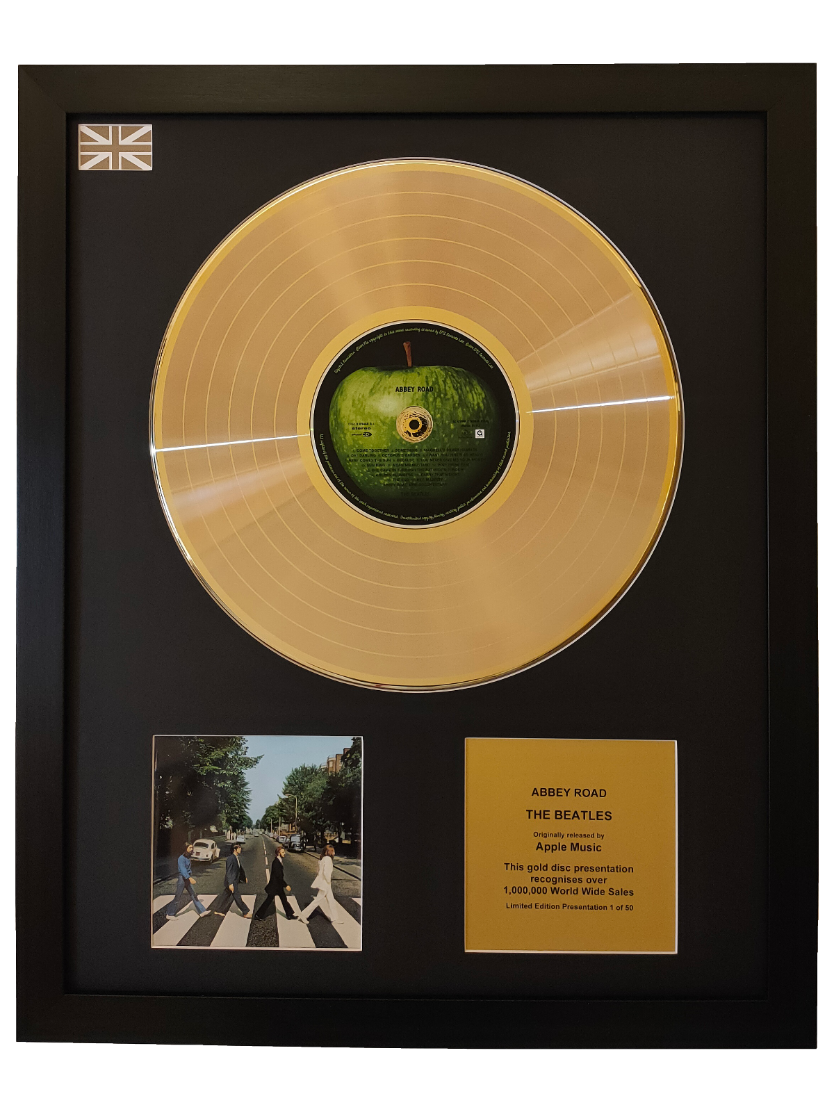 THE BEATLES - Abbey Road | Gold Record & CD Presentation