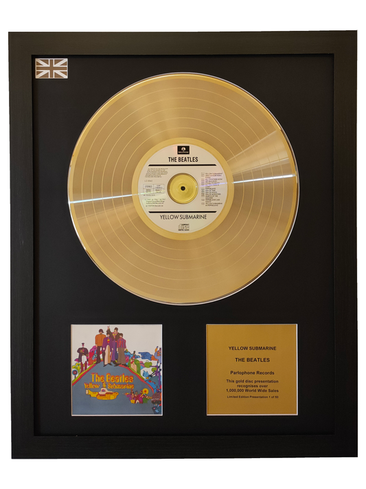 THE BEATLES - Yellow Submarine | Gold Record & CD Presentation