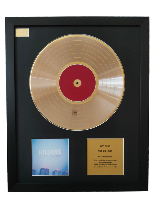 THE KILLERS – Hot Fuss | Gold Record & CD Presentation