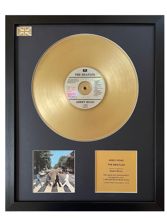 THE BEATLES - Abbey Road | Gold Record & CD Presentation