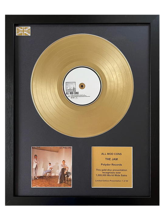 THE JAM - All Mod Cons | Gold Record & CD Presentation