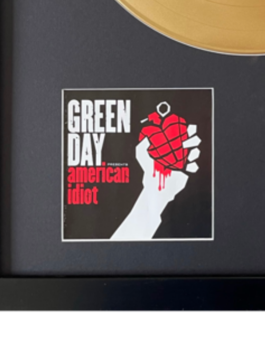 GREEN DAY - American Idiot | Gold Record & CD Presentation