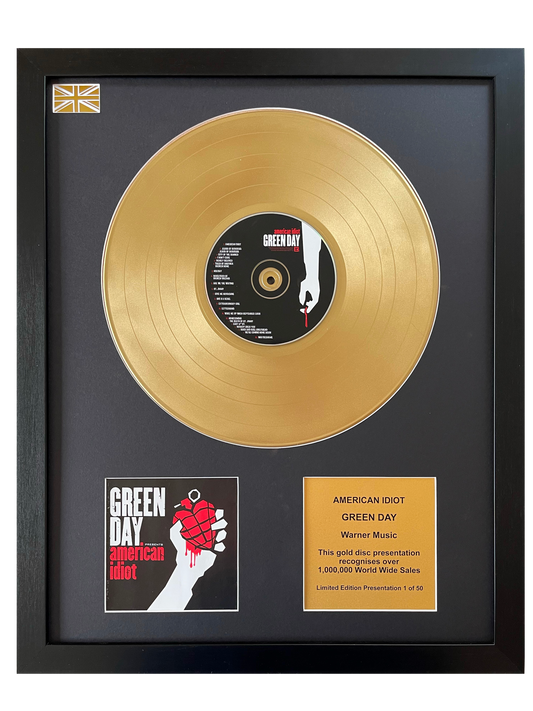 GREEN DAY - American Idiot | Gold Record & CD Presentation