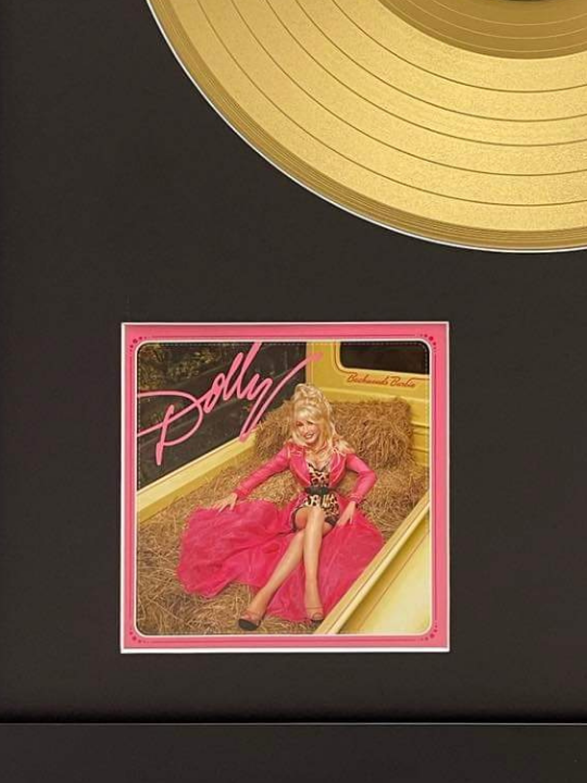 DOLLY PARTON - Backwoods Barbie | Gold Record & CD Presentation