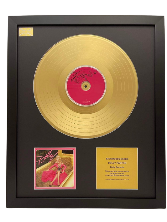 DOLLY PARTON - Backwoods Barbie | Gold Record & CD Presentation