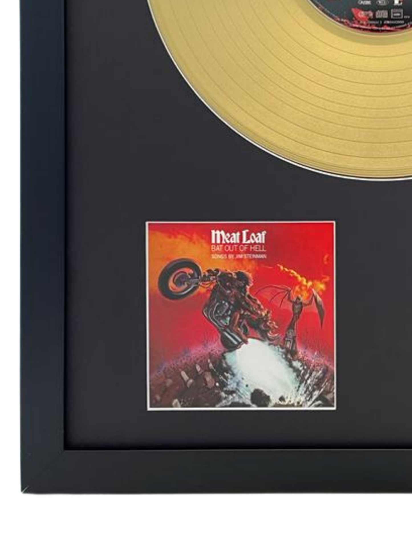 MEAT LOAF - Bat Out Of Hell | Gold Record & CD Presentation