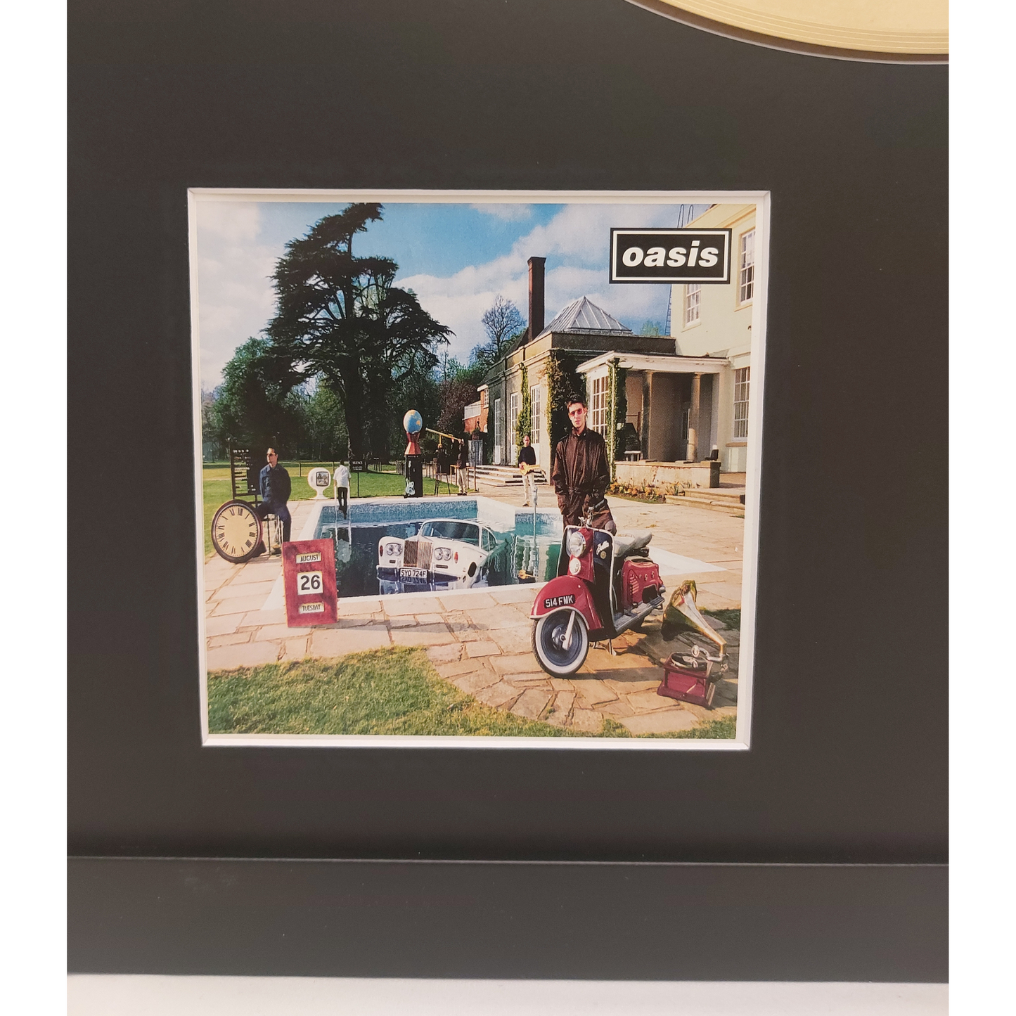 OASIS - Be Here Now | Gold Record & CD Presentation