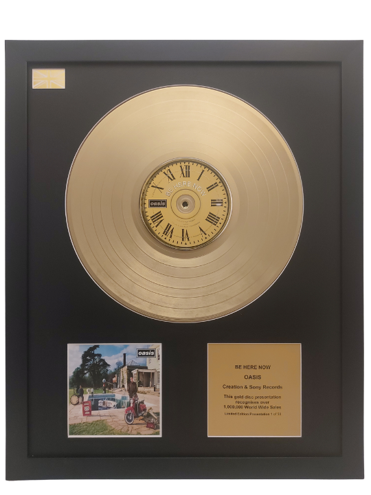 The OASIS Bundle | Gold Record & CD Presentations