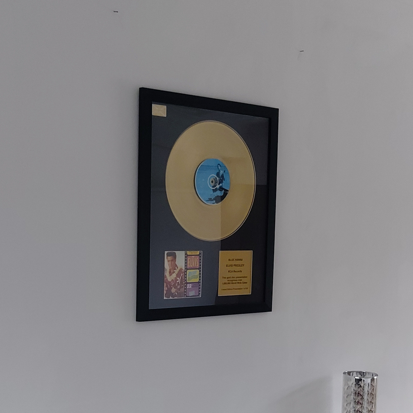 ELVIS PRESLEY - Blue Hawaii | Gold Record & CD Presentation