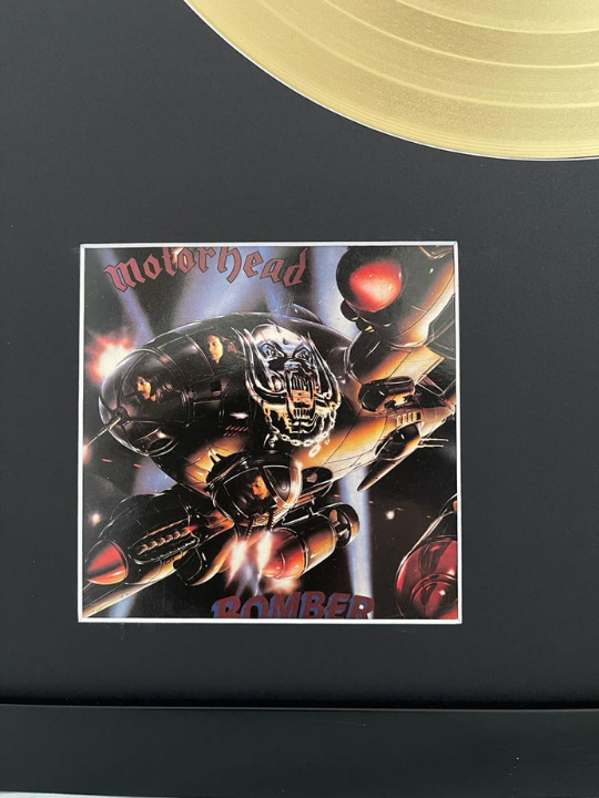 MOTÖRHEAD - Bomber | Gold Record & CD Presentation