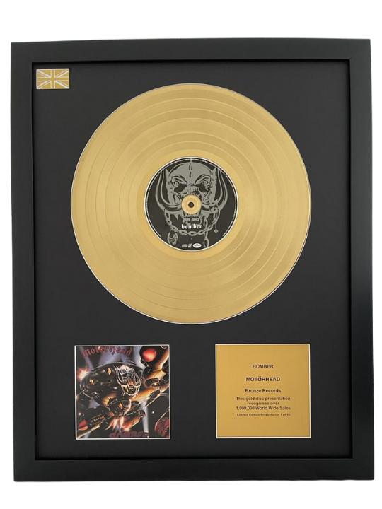 MOTÖRHEAD - Bomber | Gold Record & CD Presentation