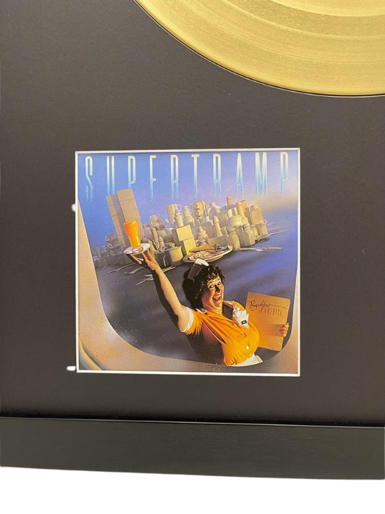 SUPERTRAMP - Breakfast in America | Gold Record & CD Presentation