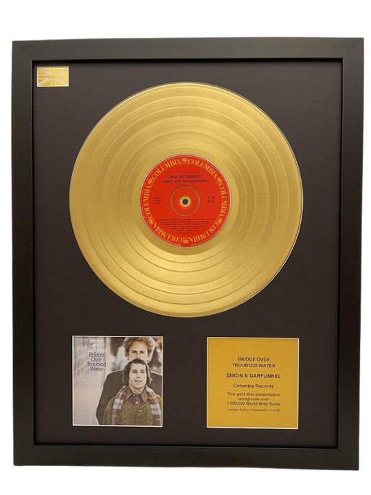 SIMON & GARFUNKEL - Bridge Over Troubled Water | Gold Record & CD Presentation