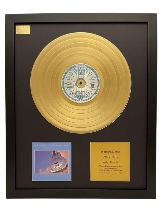 DIRE STRAITS - Brothers in Arms | Gold Record & CD Presentation