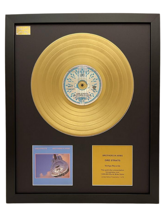 DIRE STRAITS - Brothers in Arms | Gold Record & CD Presentation
