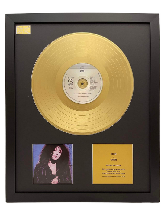 CHER - Cher | Gold Record & CD Presentation
