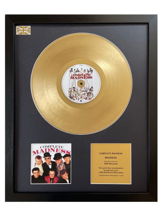 MADNESS - Complete Madness | Gold Record & CD Presentation