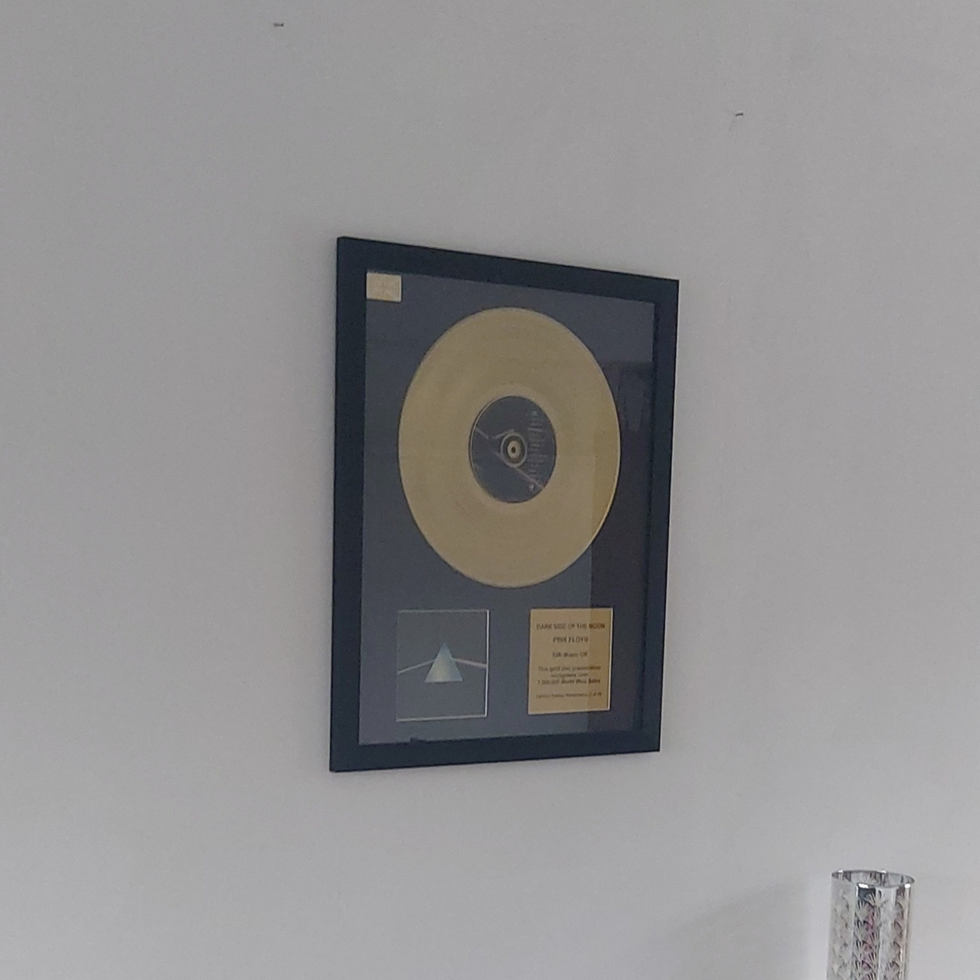 Gold Record & CD Presentation  Dark Side Of The Moon by Pink Floyd – The  Gold Record Company