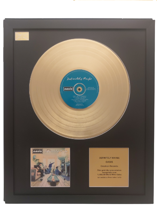 The OASIS Bundle | Gold Record & CD Presentations