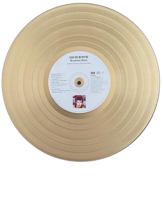 DAVID BOWIE - Diamond Dogs | Gold Record & CD Presentation