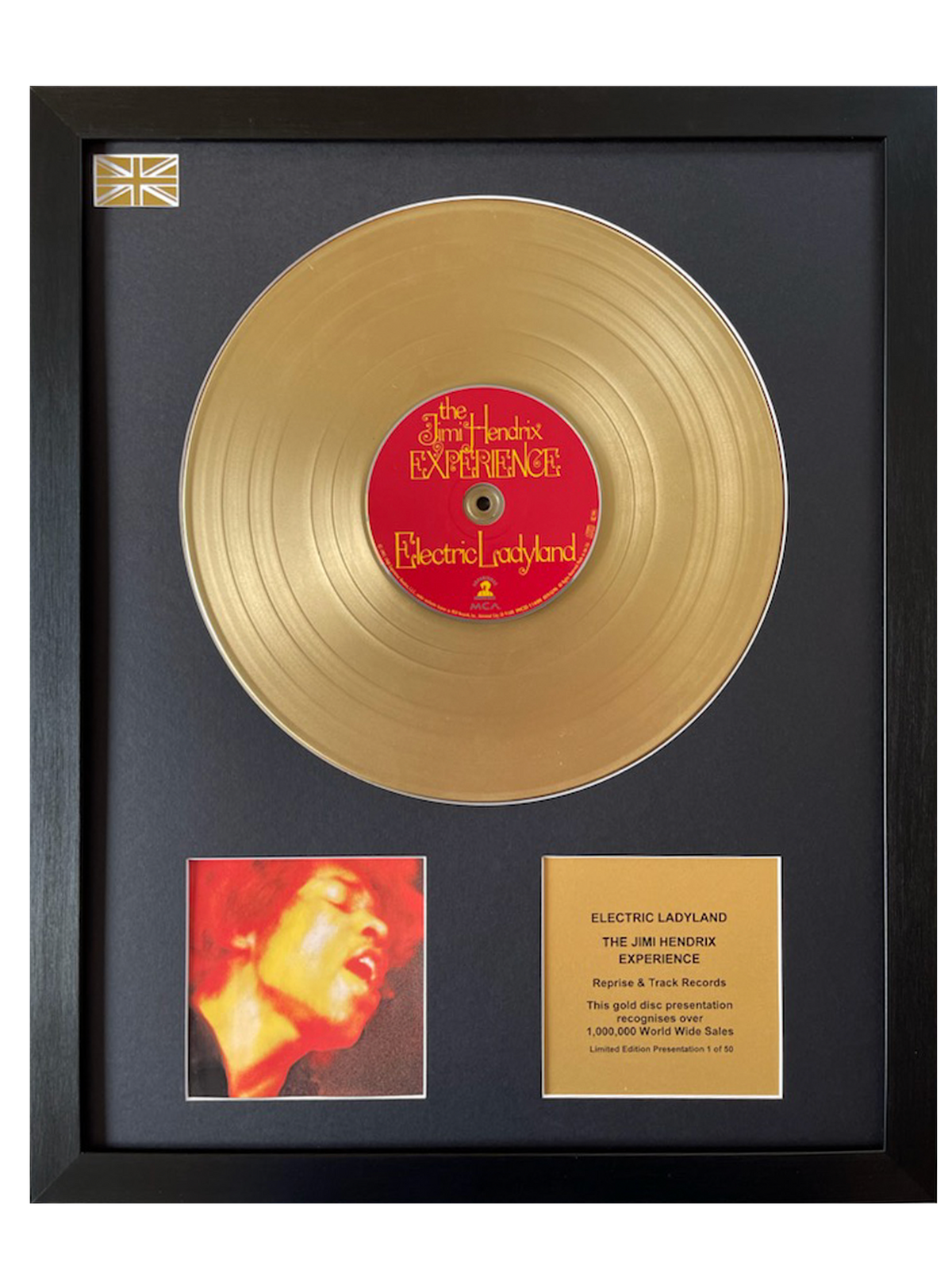 THE JIMI HENDRIX EXPERIENCE - Electric Ladyland - Gold Disc – The