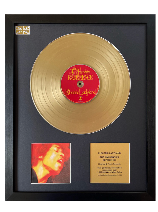 THE JIMI HENDRIX EXPERIENCE - Electric Ladyland | Gold Record & CD Presentation