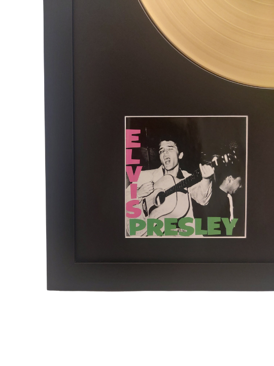 ELVIS PRESLEY - Elvis Presley | Gold Record & CD Presentation