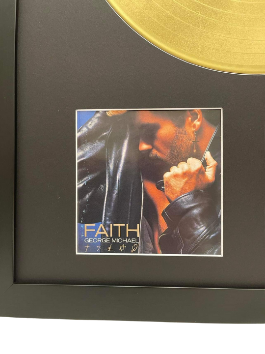 GEORGE MICHAEL - Faith | Gold Record & CD Presentation