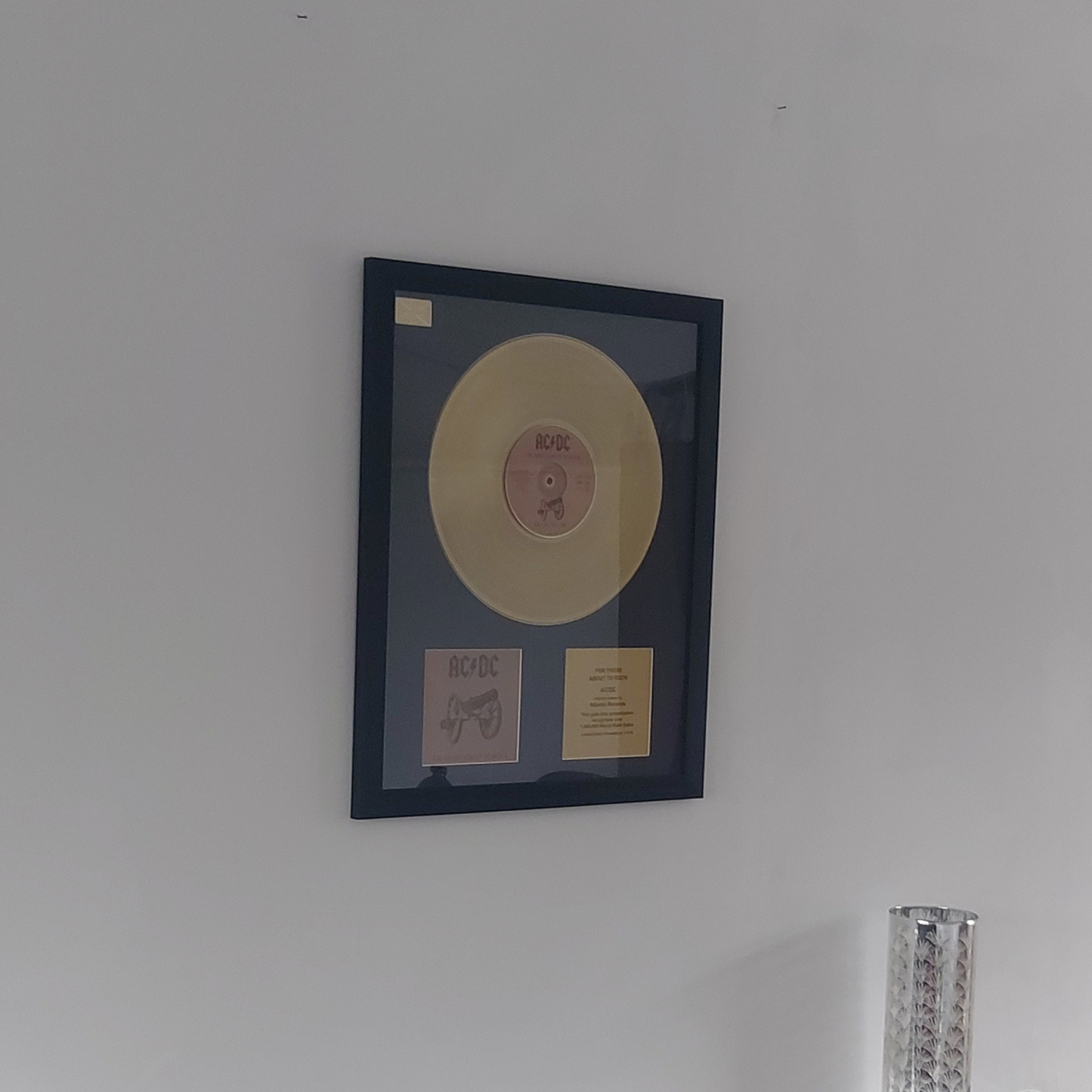 AC/DC - For Those About To Rock (We Salute You) | Gold Record & CD Presentation