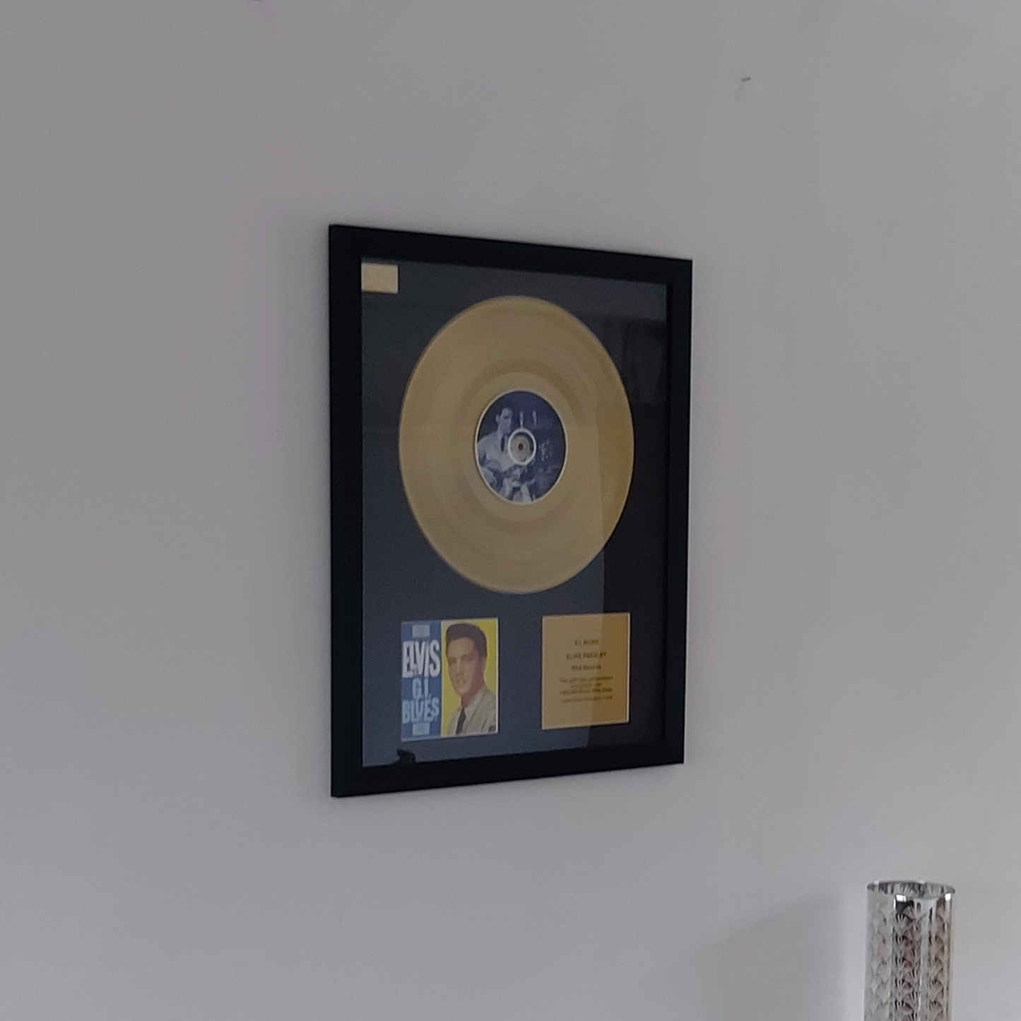 ELVIS PRESLEY - G.I. Blues | Gold Record & CD Presentation