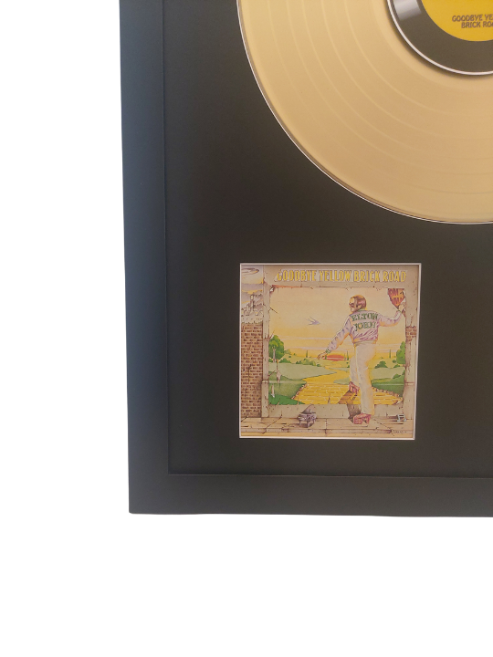 ELTON JOHN - Goodbye Yellow Brick Road | Gold Record & CD Presentation