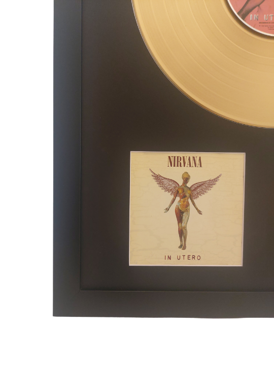 NIRVANA - In Utero | Gold Record & CD Presentation