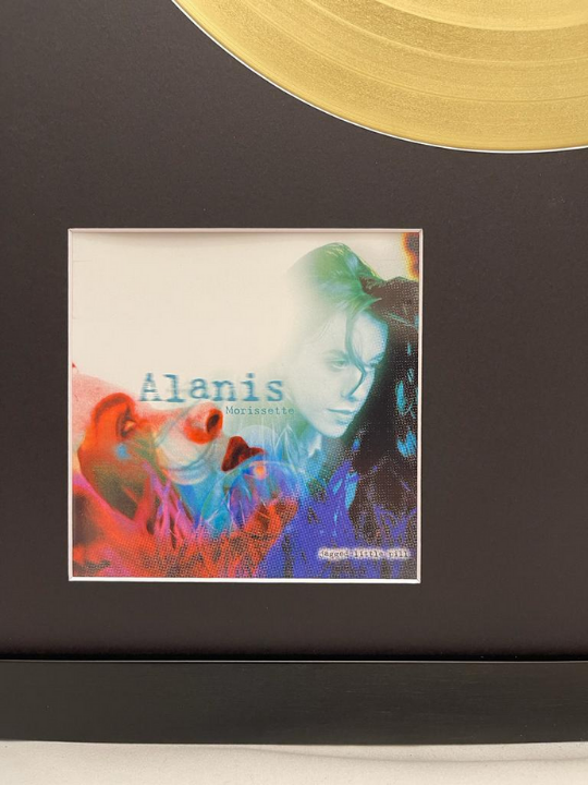 ALANIS MORISSETTE - Jagged Little Pill | Gold Record & CD Presentation