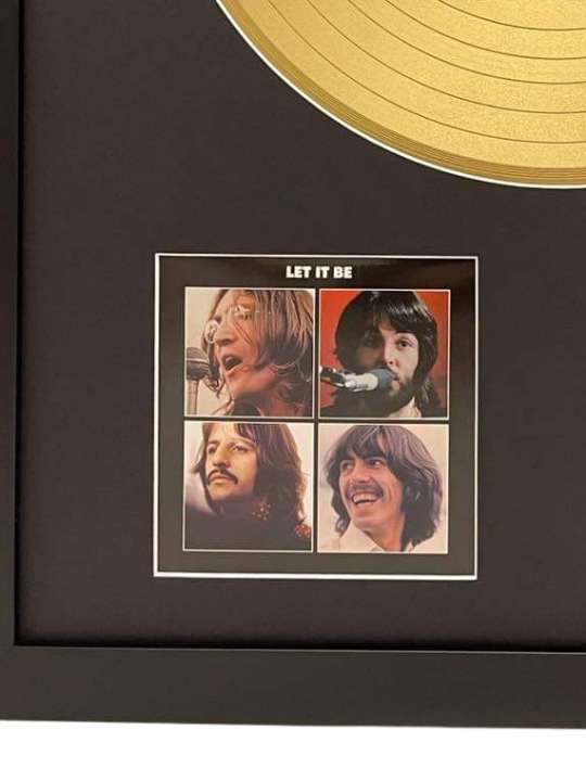 THE BEATLES - Let It Be | Gold Record & CD Presentation