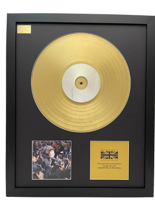 ROBBIE WILLIAMS - Life thru a Lens | Gold Record & CD Presentation