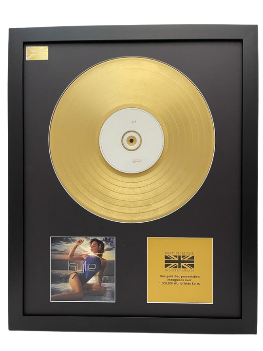 KYLIE MINOGUE - Light Years | Gold Record & CD Presentation