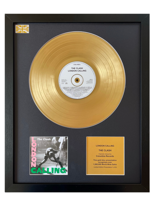 THE CLASH - London Calling | Gold Record & CD Presentation