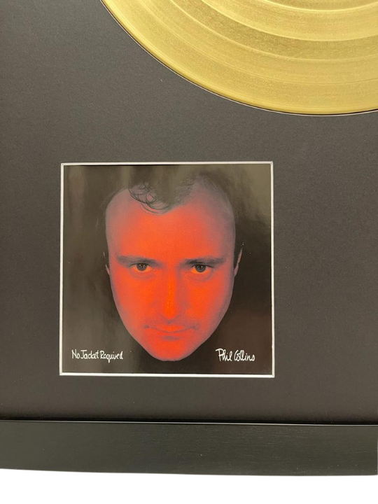 PHIL COLLINS - No Jacket Required | Gold Record & CD Presentation