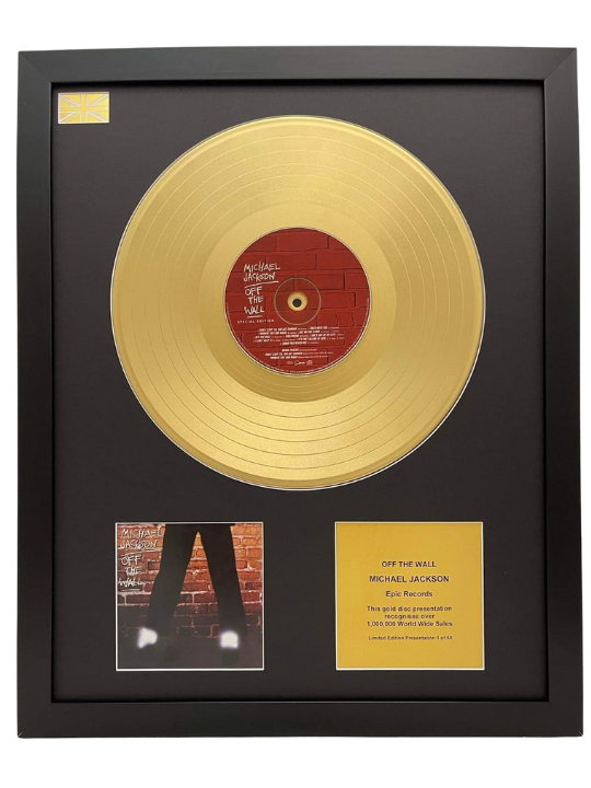 MICHAEL JACKSON - Off The Wall | Gold Record & CD Presentation