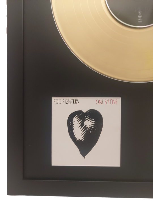 FOO FIGHTERS - One By One | Gold Record & CD Presentation