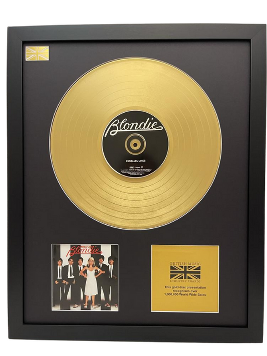 BLONDIE - Parallel Lines | Gold Record & CD Presentation