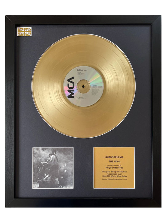THE WHO - Quadrophenia | Gold Record & CD Presentation