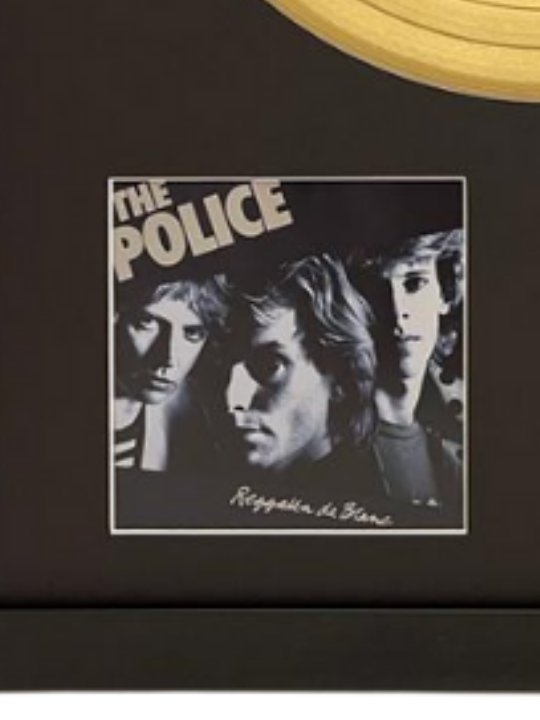 THE POLICE - Reggatta de Blanc | Gold Record & CD Presentation