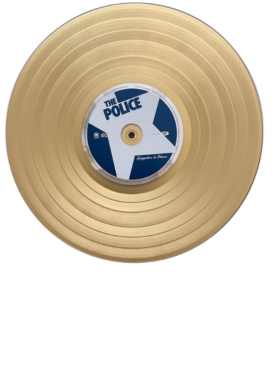 THE POLICE - Reggatta de Blanc | Gold Record & CD Presentation