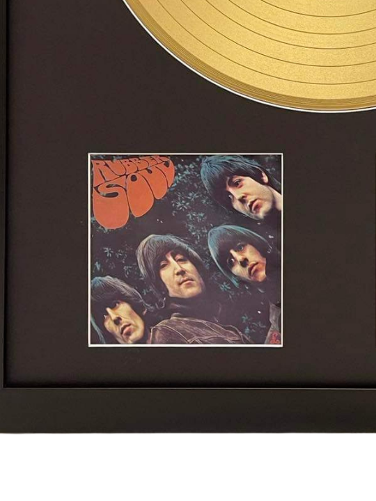 THE BEATLES - Rubber Soul | Gold Record & CD Presentation