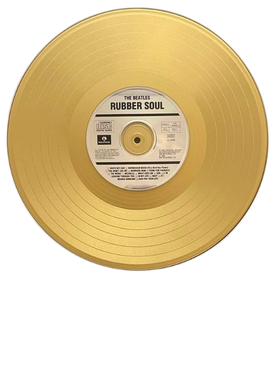 THE BEATLES - Rubber Soul | Gold Record & CD Presentation