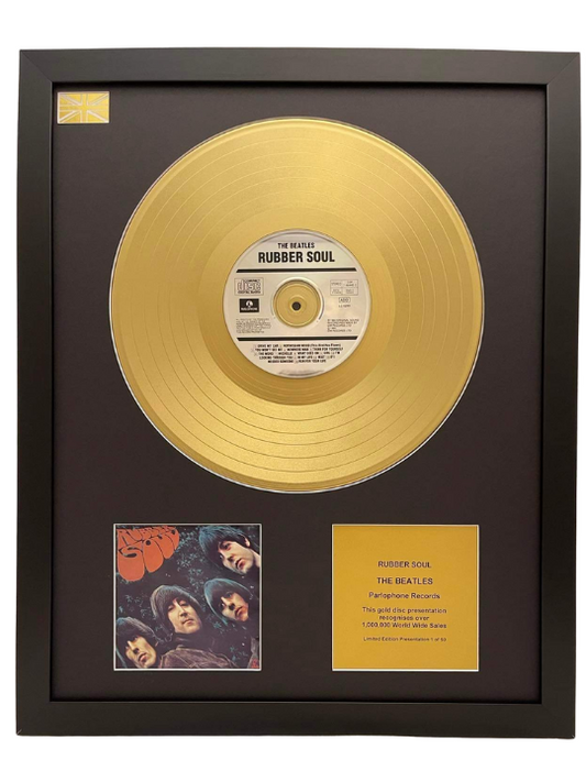 THE BEATLES - Rubber Soul | Gold Record & CD Presentation
